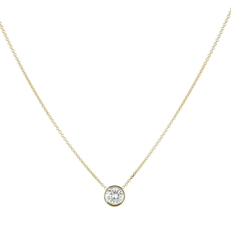 Alexis Kletjian 0.33ct Bezel Set Diamond Solitaire Necklace | Quadrum Gallery