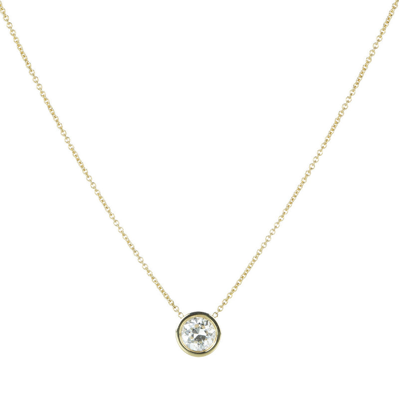 Alexis Kletjian 0.49ct Bezel Set Diamond Necklace | Quadrum Gallery