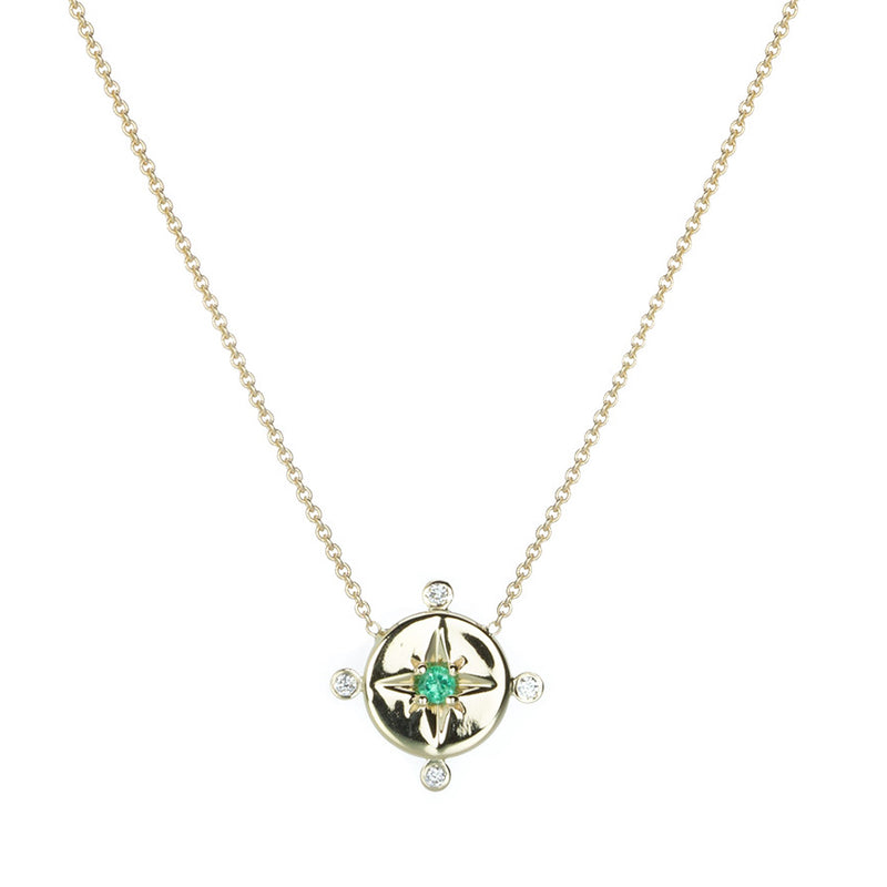 Alexis Kletjian Lucky Star Compass Pendant Necklace | Quadrum Gallery