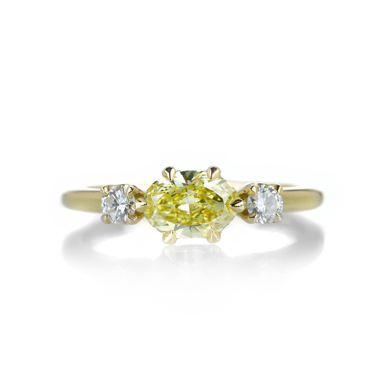 Alexis Kletjian Fancy Yellow Diamond Juno Ring | Quadrum Gallery