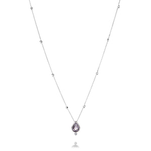 Alexis Kletjian Spinel and Diamond Sacred Seed Necklace | Quadrum Gallery