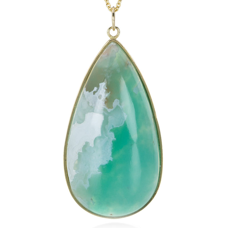 Alexis Kletjian Aquaprase Pendant (Pendant Only) | Quadrum Gallery