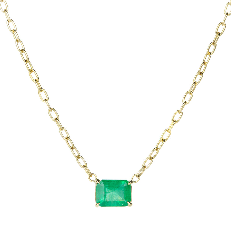 Alexis Kletjian 18k Emerald Pendant Necklace  | Quadrum Gallery