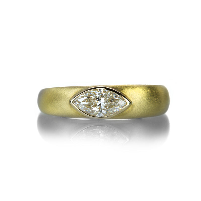 Alexis Kletjian 18k Marquise Diamond Ring | Quadrum Gallery