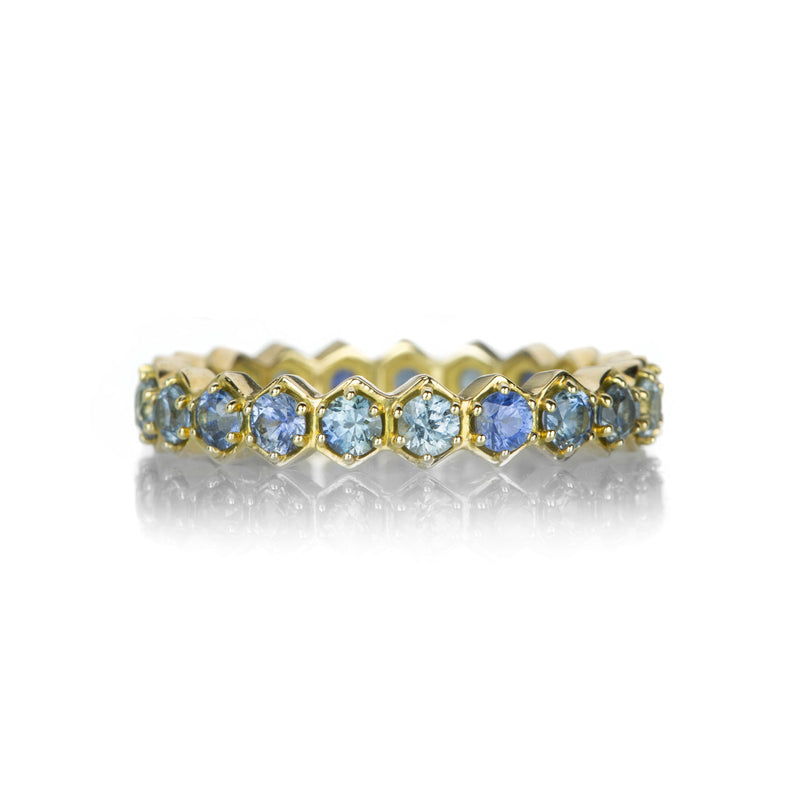 Alexis Kletjian Hexagon Montana Sapphire Ring | Quadrum Gallery