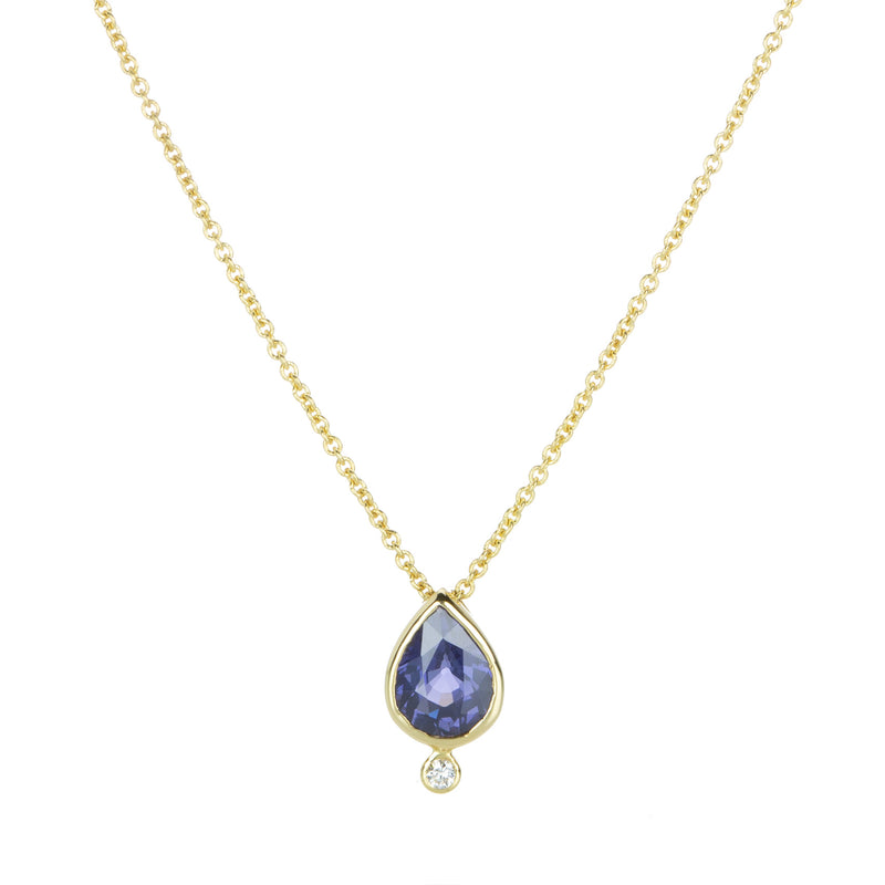 Alexis Kletjian Sapphire Lotus Seed Necklace | Quadrum Gallery