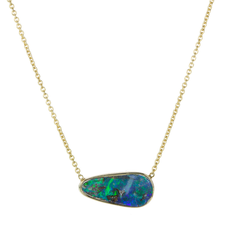 Alexis Kletjian 18k Boulder Opal Pendant Necklace | Quadrum Gallery