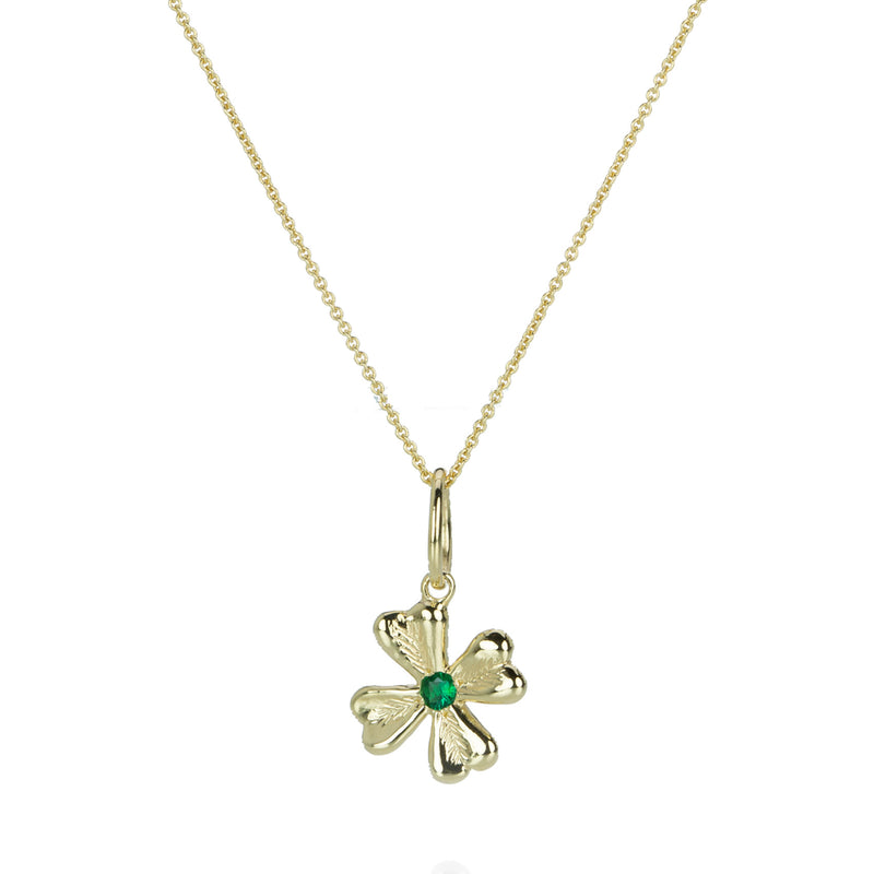 Alexis Kletjian Emerald Clover Charm (Charm Only) | Quadrum Gallery