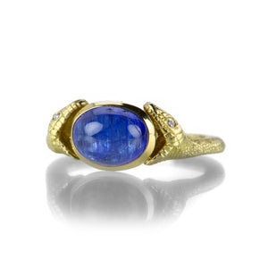 Anthony Lent Two Headed Tanzanite Serpent Ring | Quadrum Gallery
