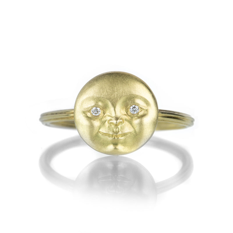 Anthony Lent Moonface Stacking Ring | Quadrum Gallery
