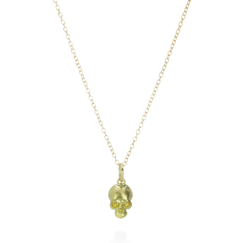 Anthony Lent Small Skull Pendant Necklace | Quadrum Gallery