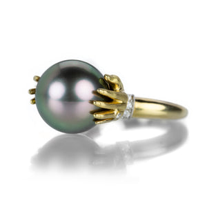 Anthony Lent Tahitian Pearl Adorned Hands Ring | Quadrum Gallery