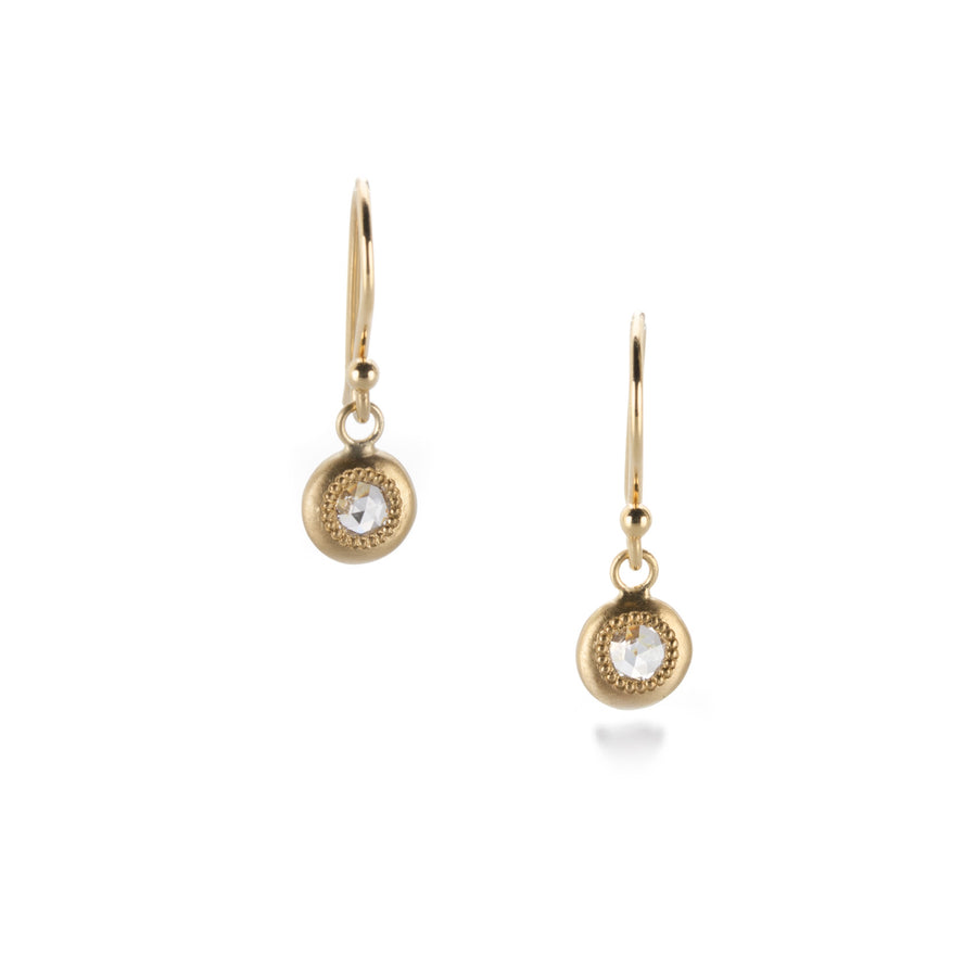 Anne Sportun Rosecut Diamond Drop Earrings | Quadrum Gallery