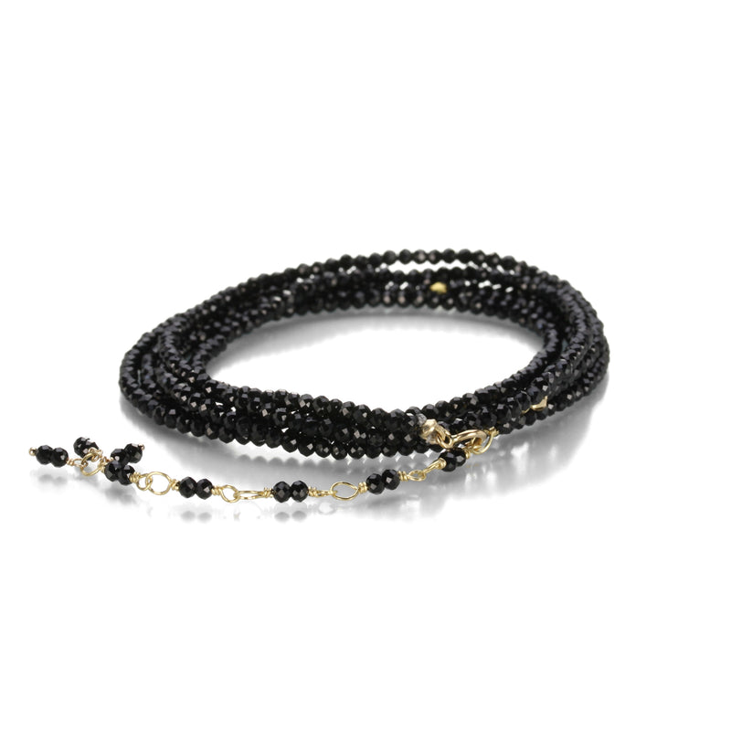 Anne Sportun Wrap Black Spinel Bracelet | Quadrum Gallery