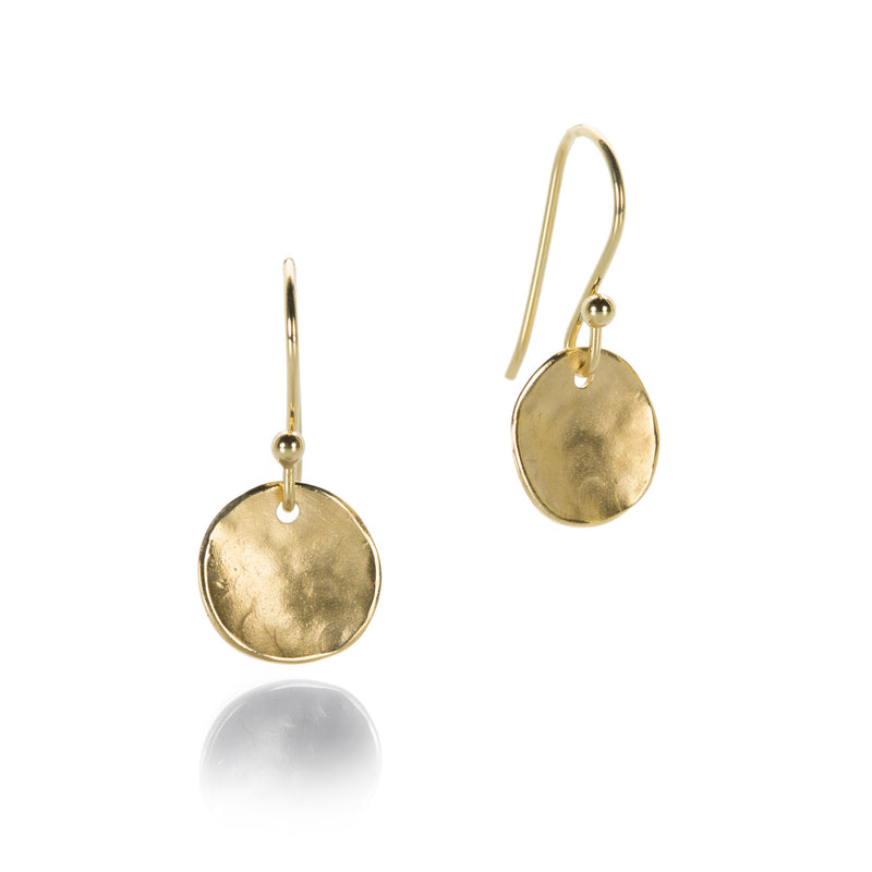 Anne Sportun Small Hammered Disc Earrings | Quadrum Gallery
