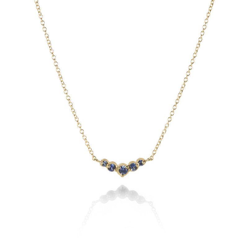 Anne Sportun Festival Necklace with Blue Sapphires | Quadrum Gallery