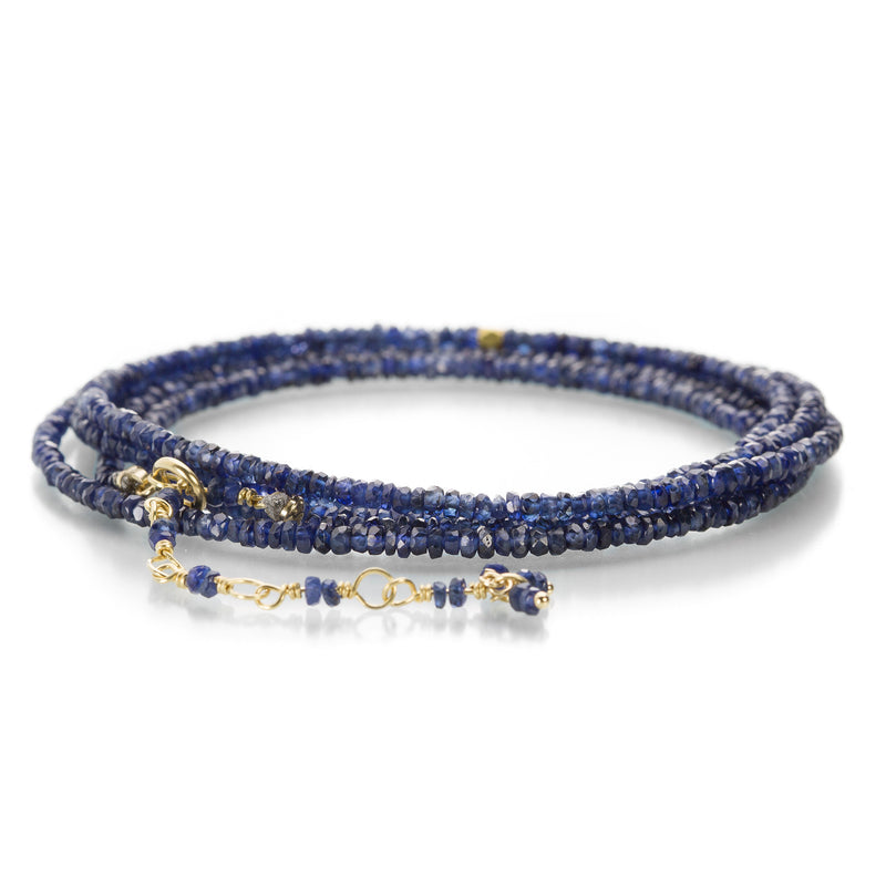 Anne Sportun Dark Blue Sapphire Wrap Bracelet | Quadrum Gallery