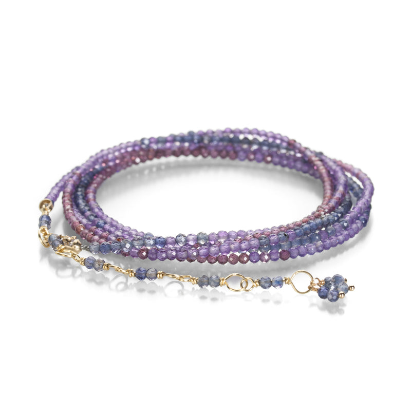 Anne Sportun Purple Ombre Bead Wrap Bracelet | Quadrum Gallery