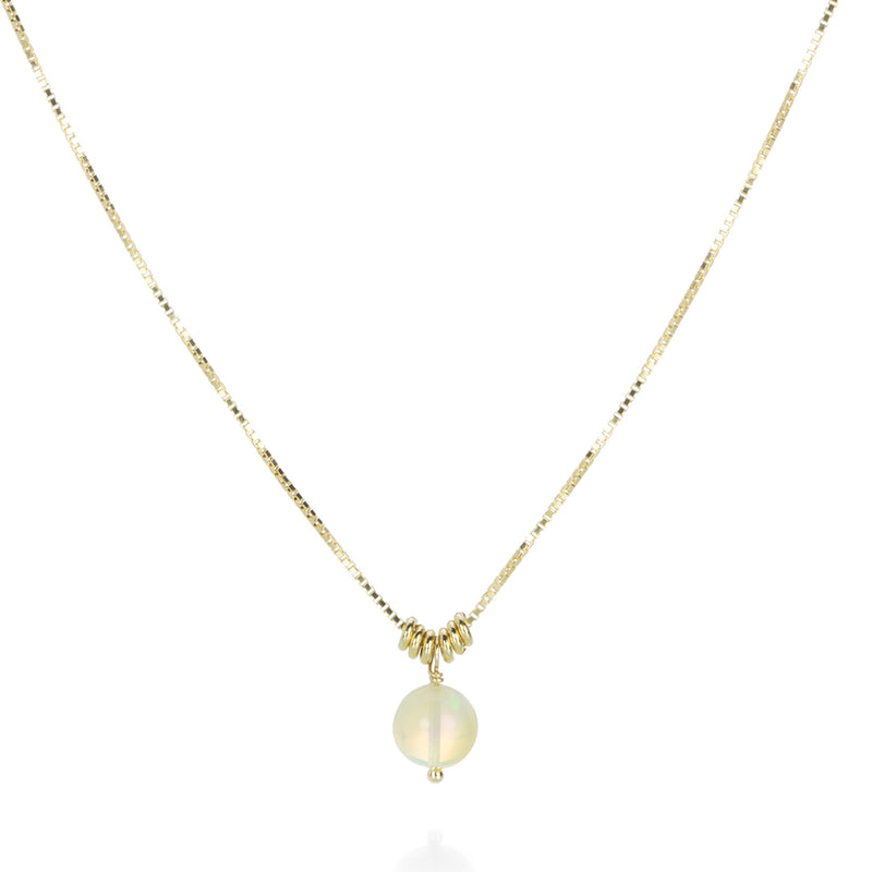 Anne Sportun Luna Delicate Opal Necklace | Quadrum Gallery