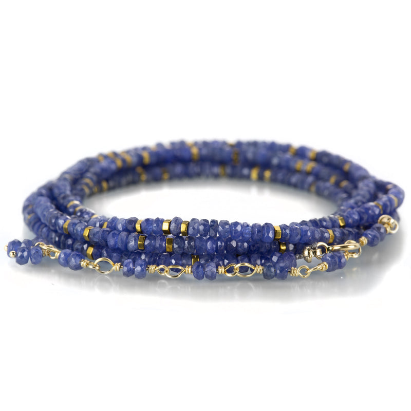 Anne Sportun Blue Sapphire Confetti Wrap Bracelet | Quadrum Gallery