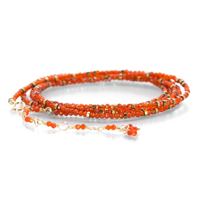 Anne Sportun Confetti Red Carnelian Wrap Bracelet | Quadrum Gallery