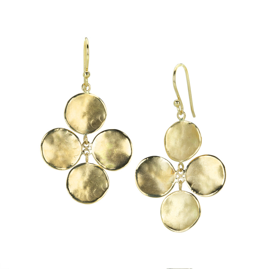 Anne Sportun Concave Disc Charm Earrings | Quadrum Gallery