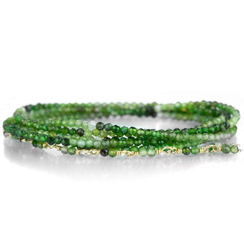 Anne Sportun 18k Green Tourmaline Wrap Bracelet | Quadrum Gallery