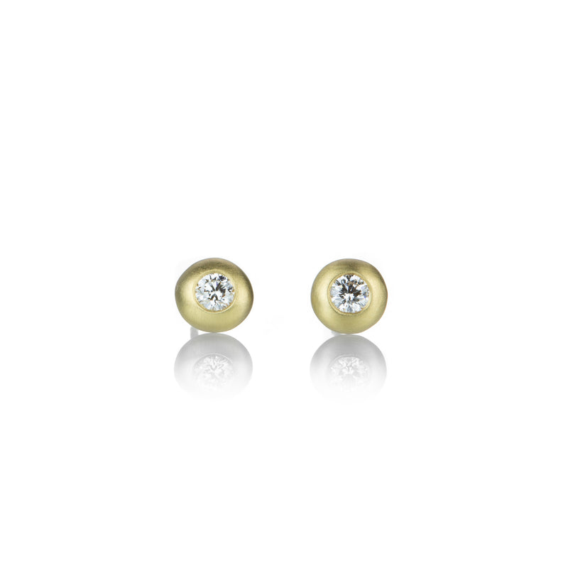 Anne Sportun Diamond Bezel Stud Earrings | Quadrum Gallery