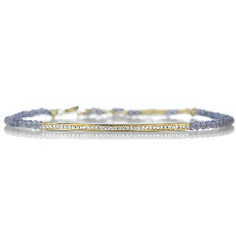 Anne Sportun Iolite Diamond Bar Bracelet | Quadrum Gallery