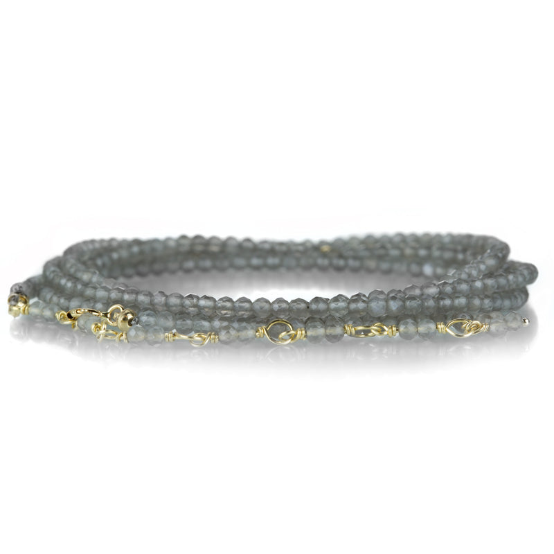 Anne Sportun 18k Slate Moonstone Wrap Bracelet | Quadrum Gallery