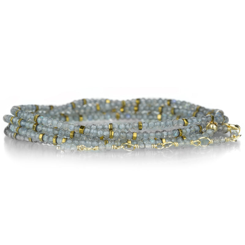 Anne Sportun 18k Labradorite Confetti Wrap Bracelet | Quadrum Gallery