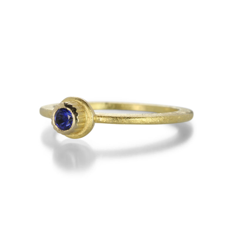 Barbara Heinrich Round Blue Sapphire Ring | Quadrum Gallery