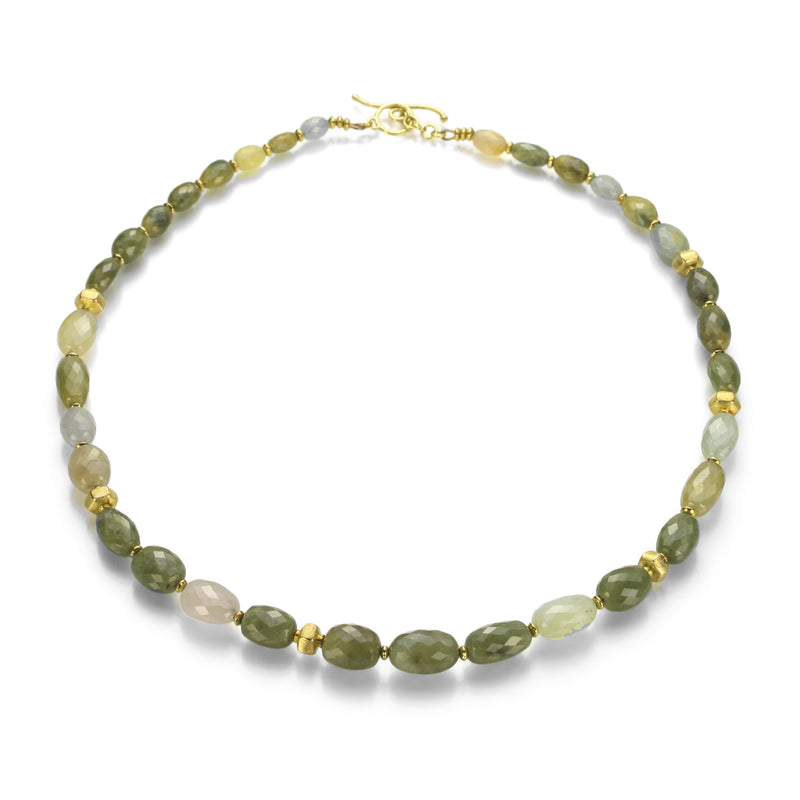 Barbara Heinrich Multi-Color Green Sapphire Necklace | Quadrum Gallery