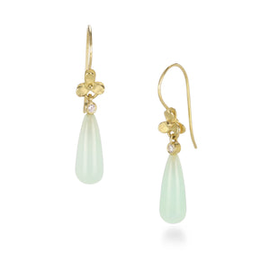 Barbara Heinrich Green Opal Drop Earrings | Quadrum Gallery