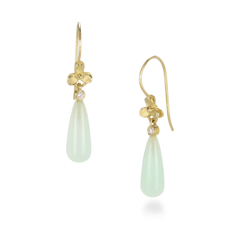 Barbara Heinrich Green Opal Drop Earrings | Quadrum Gallery