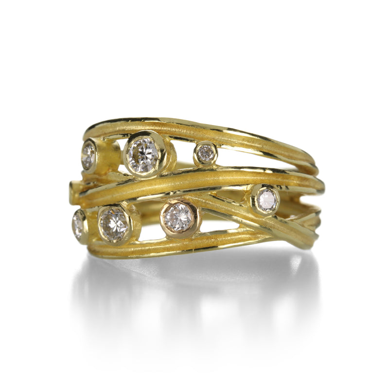 Barbara Heinrich Scattered Diamond Wrap Ring | Quadrum Gallery