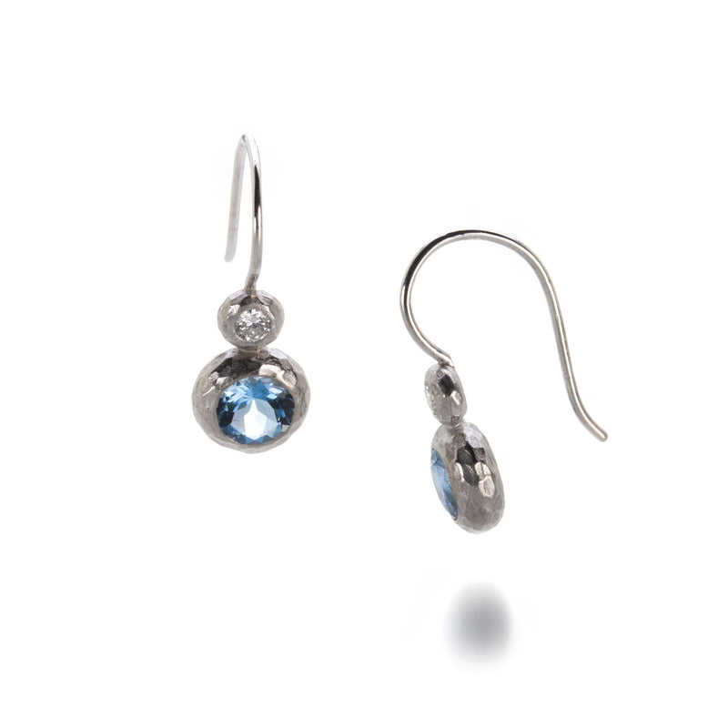 Barbara Heinrich Glacier Earrings with Aquamarine | Quadrum Gallery