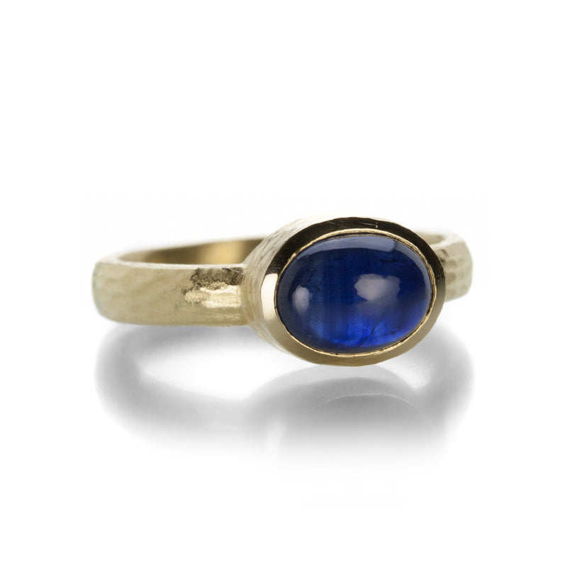 Barbara Heinrich Horizontal Blue Sapphire Ring | Quadrum Gallery