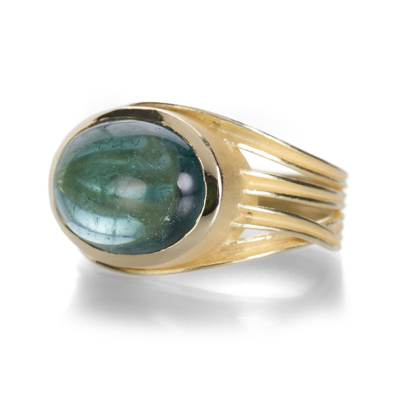 Barbara Heinrich Blue Green Tourmaline Wrap Ring | Quadrum Gallery