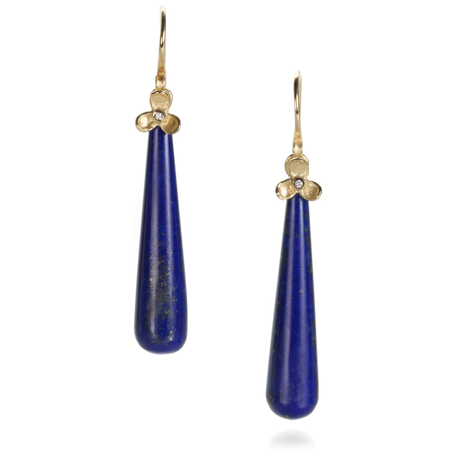 Barbara Heinrich Teardrop Lapis Earrings | Quadrum Gallery