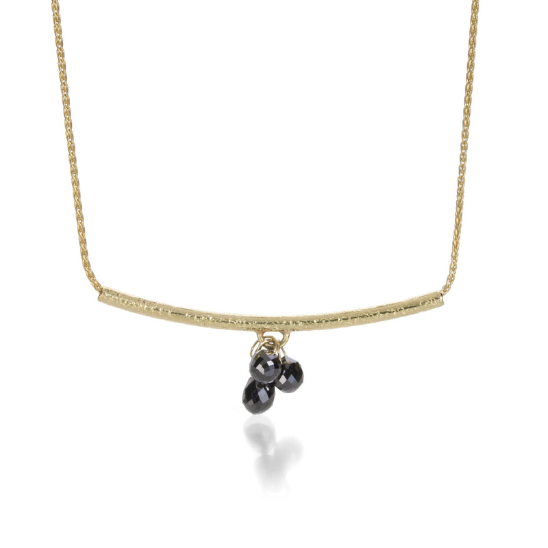 Barbara Heinrich Black Diamond Bar Necklace | Quadrum Gallery