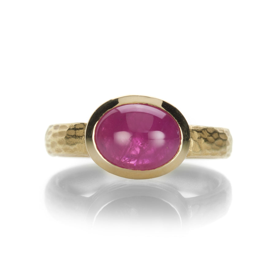 Barbara Heinrich Carved Ruby Ring | Quadrum Gallery