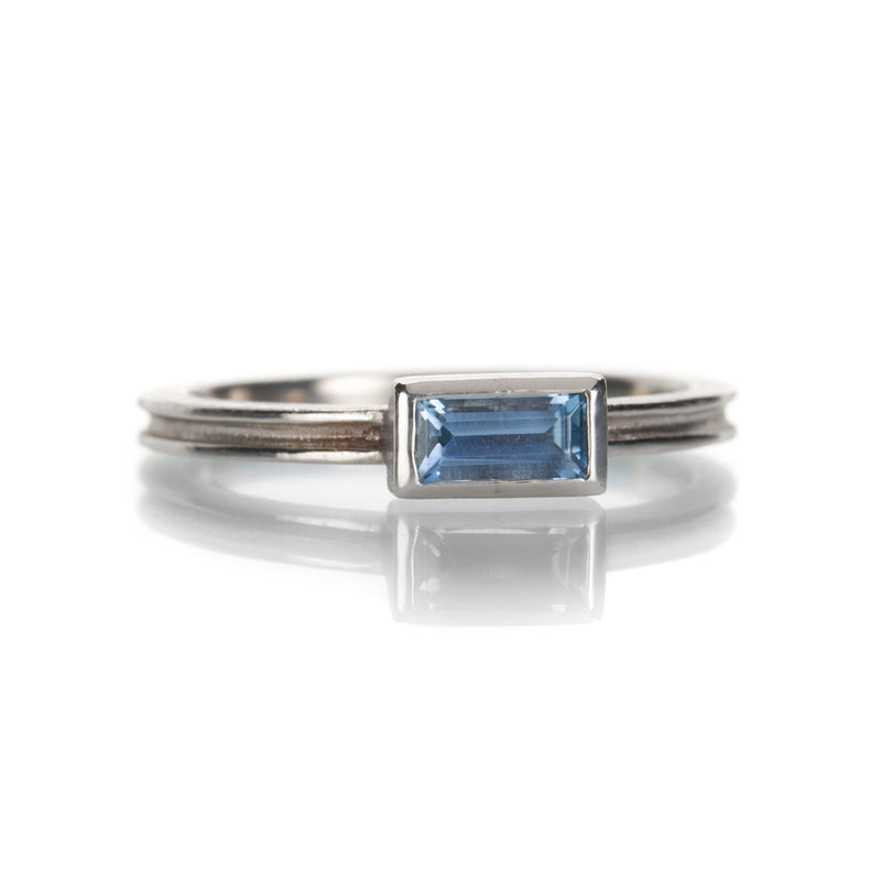 Barbara Heinrich Aquamarine Baguette Ring | Quadrum Gallery