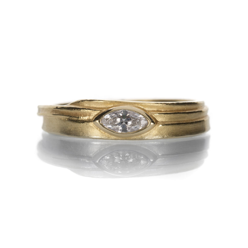 Barbara Heinrich Marquise Diamond Single Wrap Ring | Quadrum Gallery