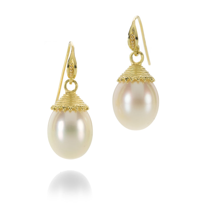 Barbara Heinrich White South Sea Pearl Earrings | Quadrum Gallery
