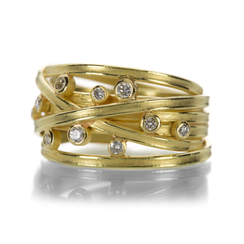 Barbara Heinrich Wrap Ring with Diamonds | Quadrum Gallery