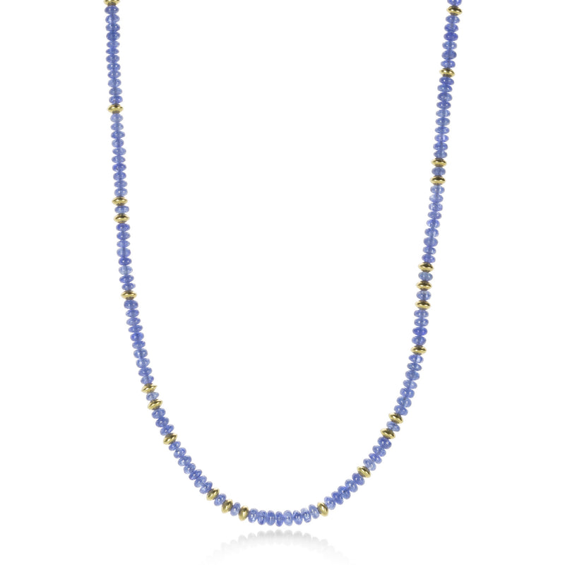 Barbara Heinrich Blue Sapphire Rondelle Necklace | Quadrum Gallery