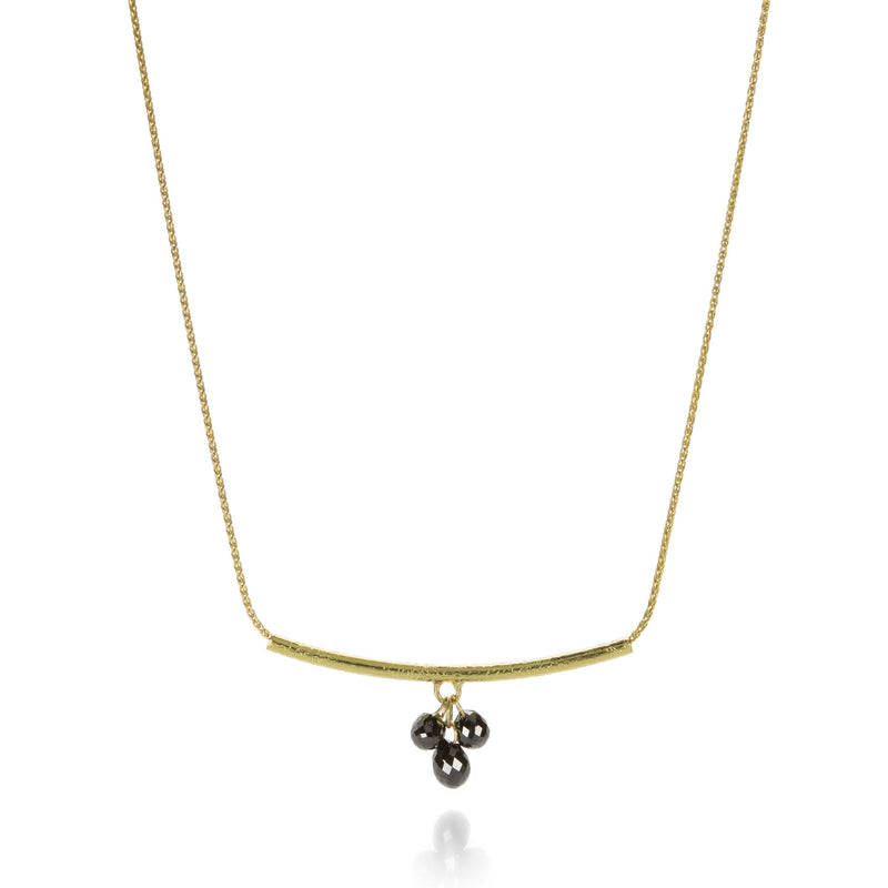 Barbara Heinrich Black Diamond Briolette Drop Necklace | Quadrum Gallery