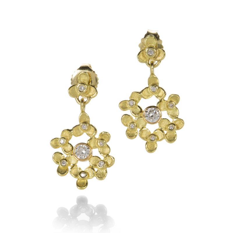 Barbara Heinrich Trillium Cluster Drop Earrings | Quadrum Gallery