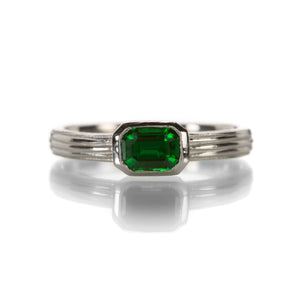 Barbara Heinrich Platinum Chrome Tourmaline Ring | Quadrum Gallery